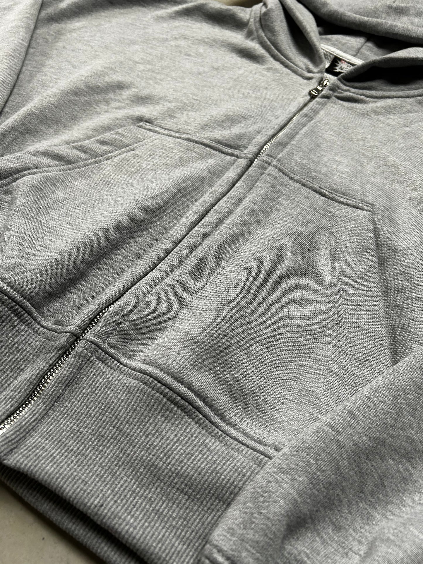 "Oversize Ash" Zip-Hoodie