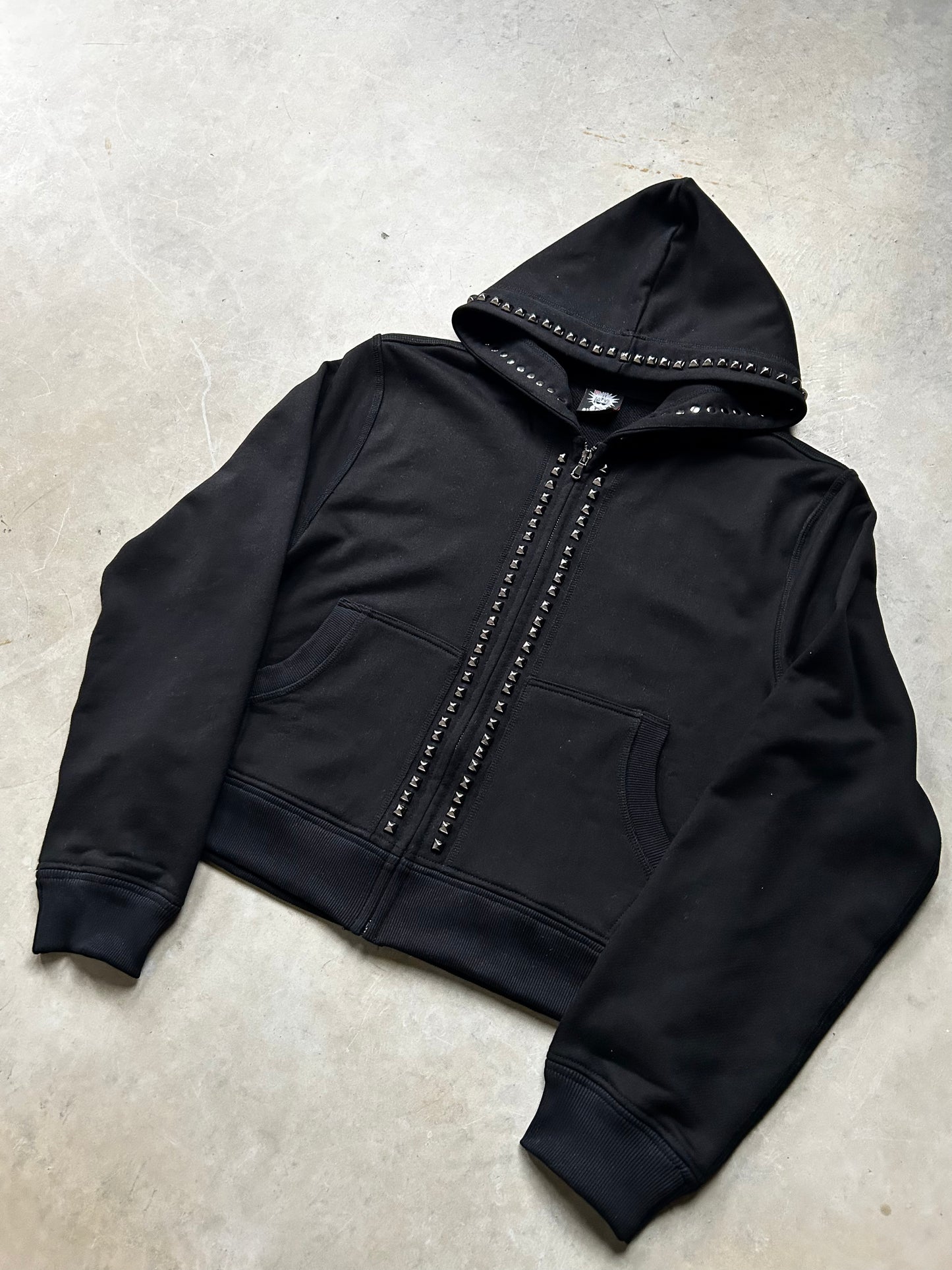 "Midnight Spike" Zip-Hoodie
