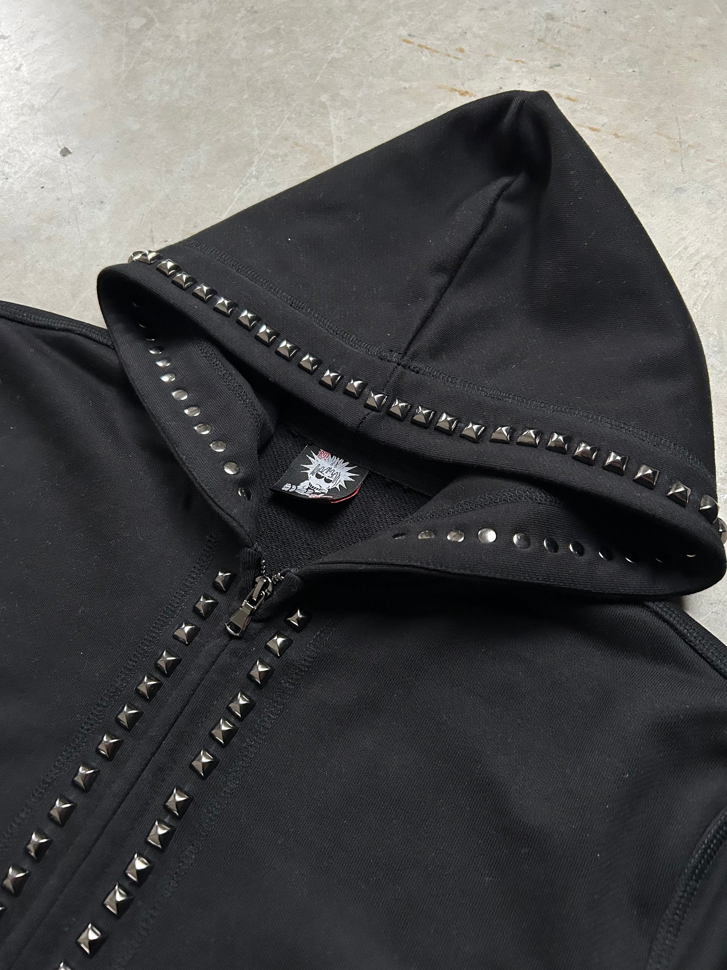 "Midnight Spike" Zip-Hoodie