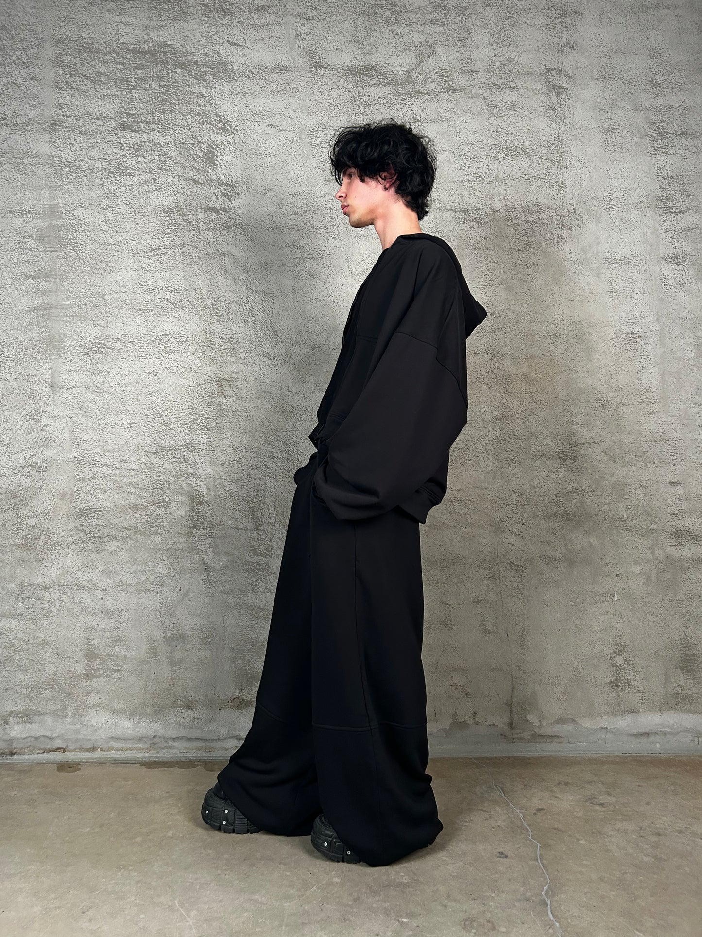 "Oversize Midnight" Zip-Hoodie