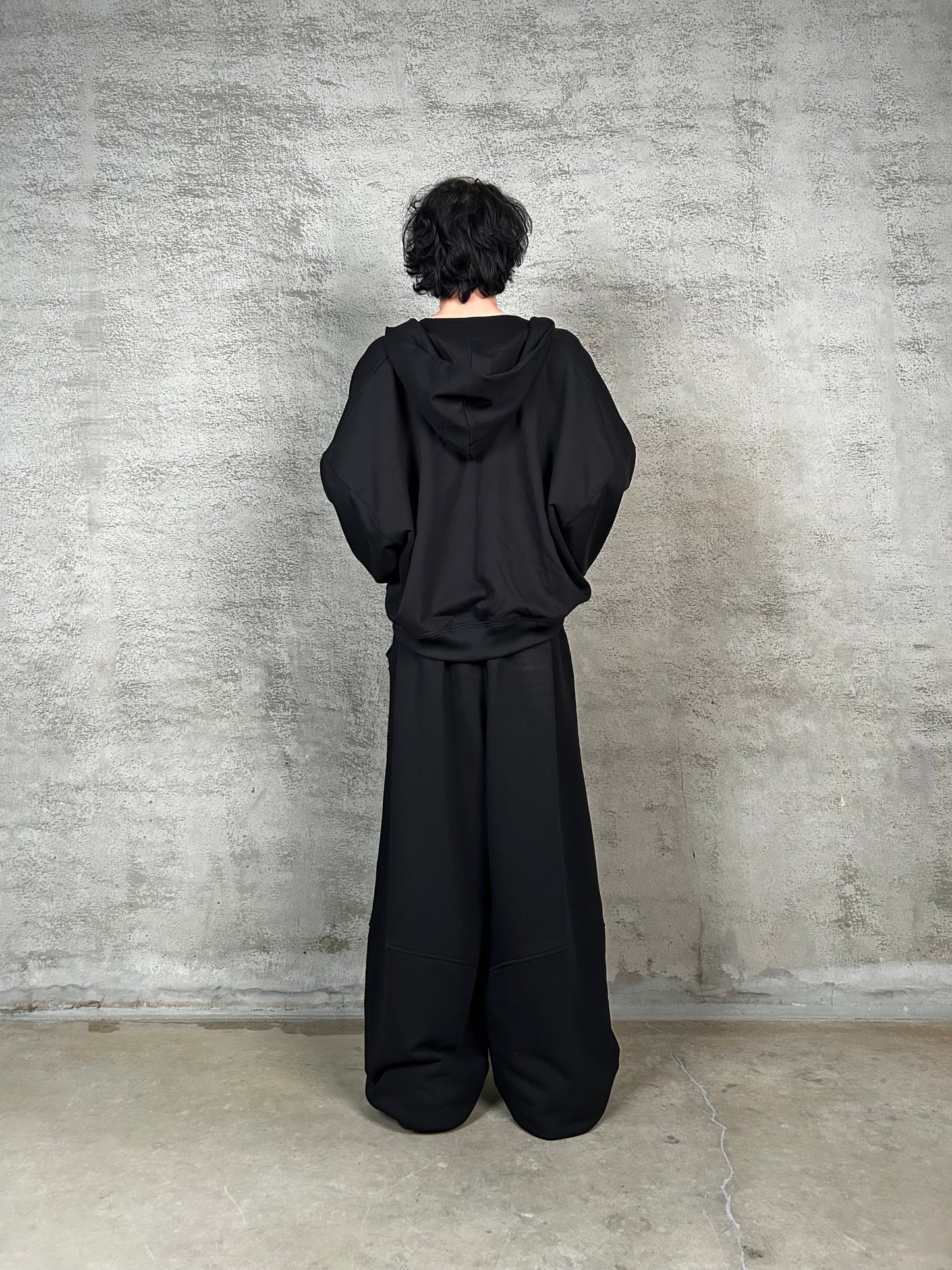 "Oversize Midnight" Zip-Hoodie