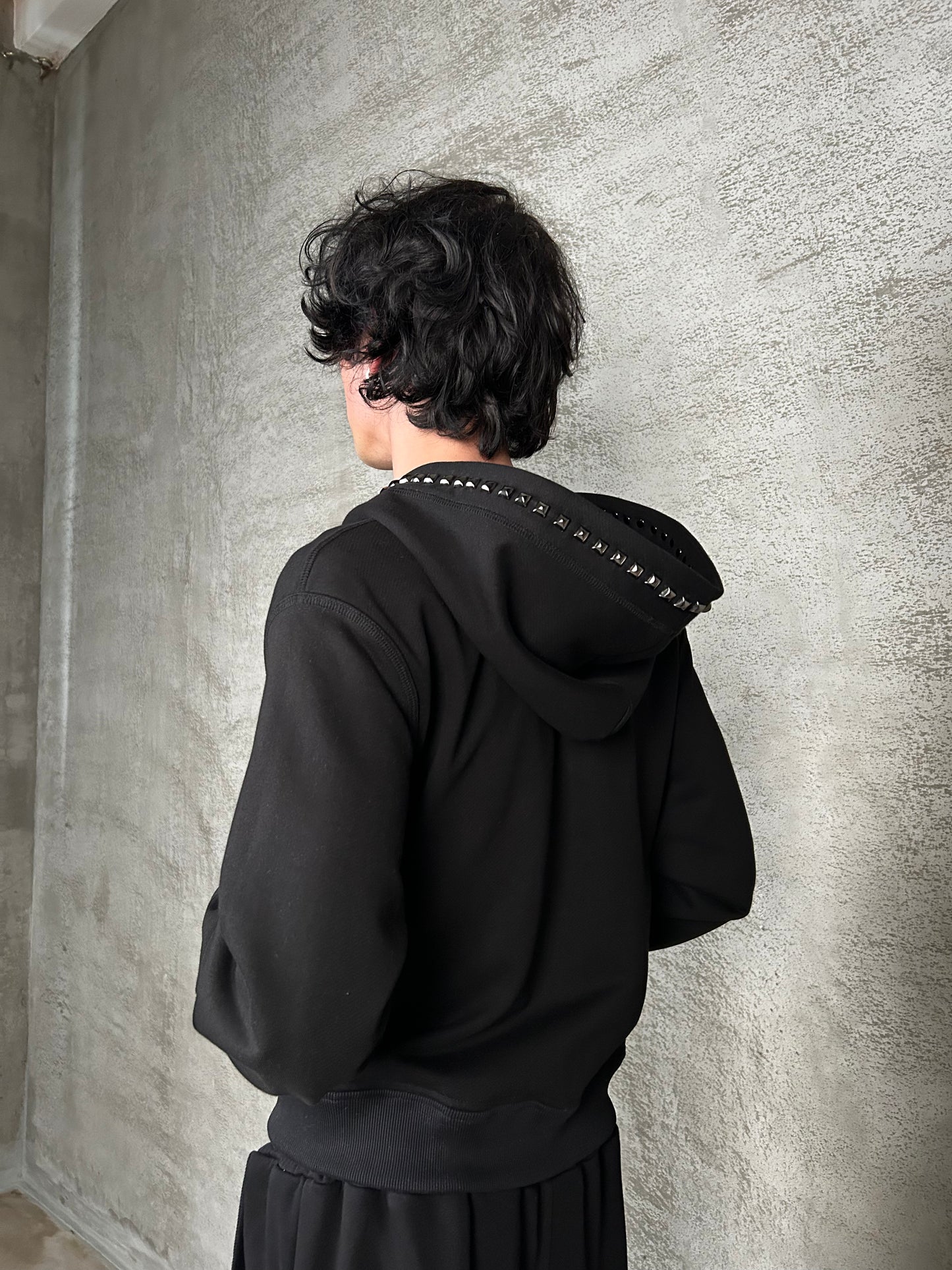 "Midnight Spike" Zip-Hoodie