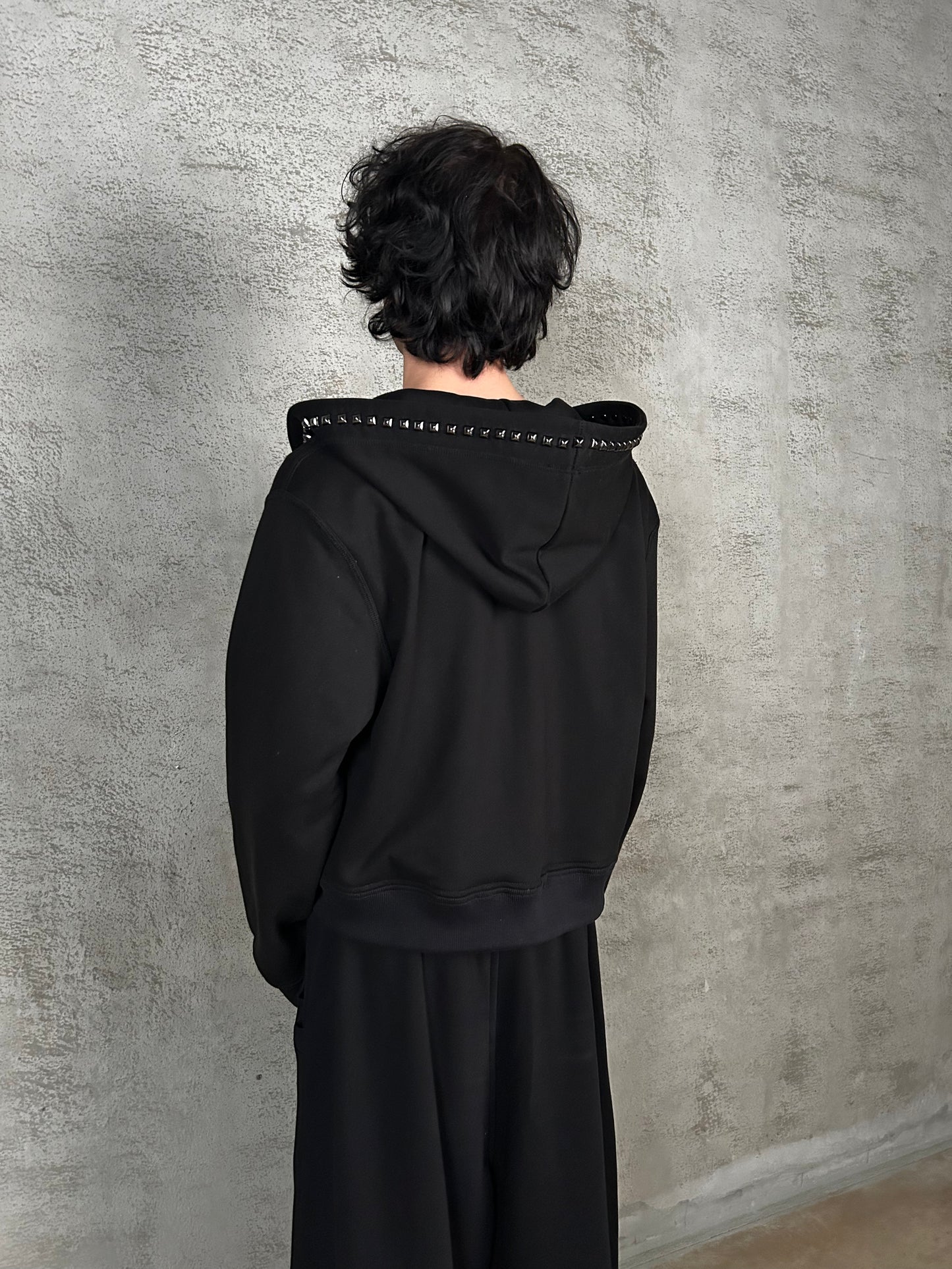 "Midnight Spike" Zip-Hoodie