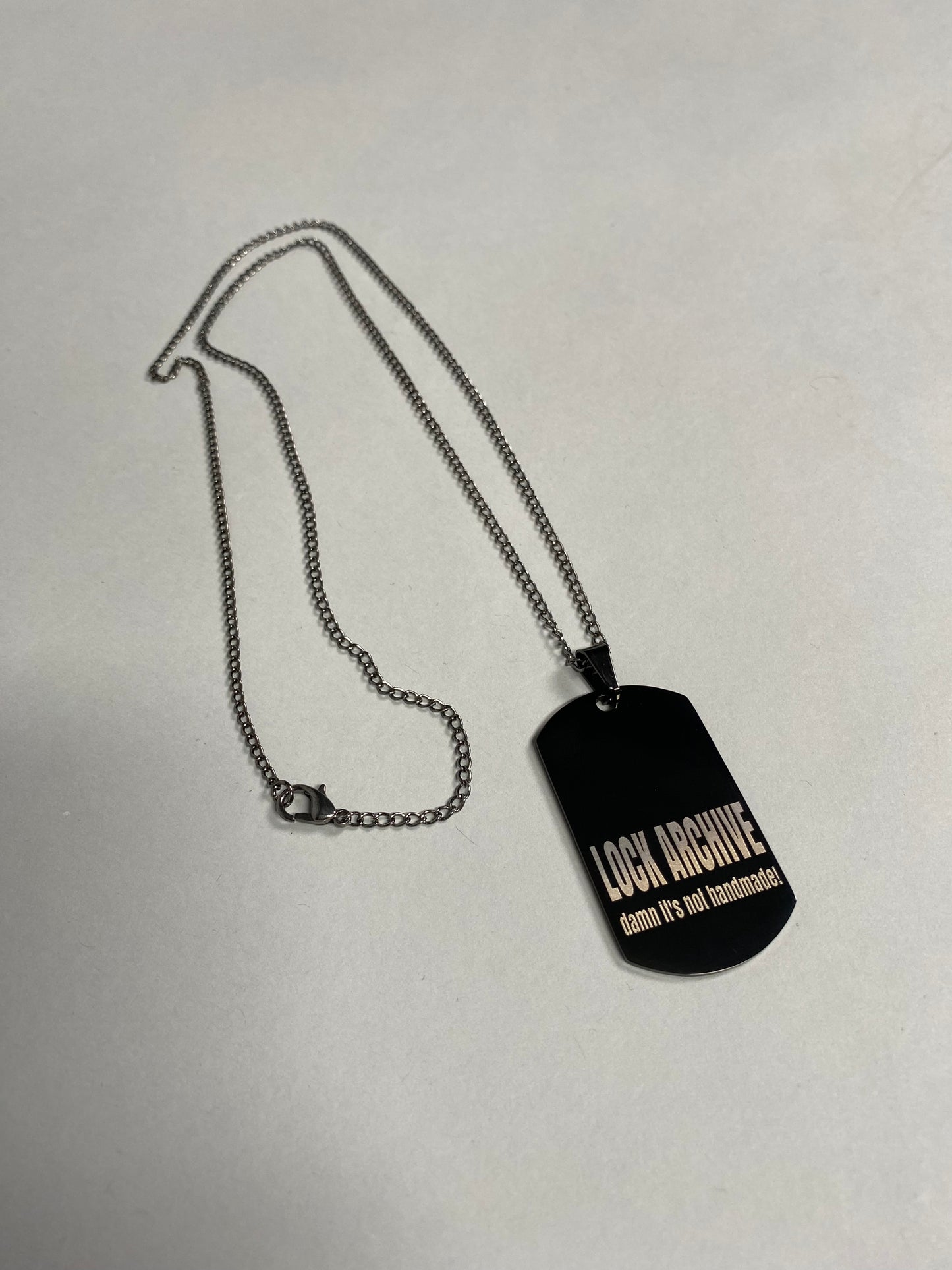 “SECOND HAND OVERLORD” Necklace