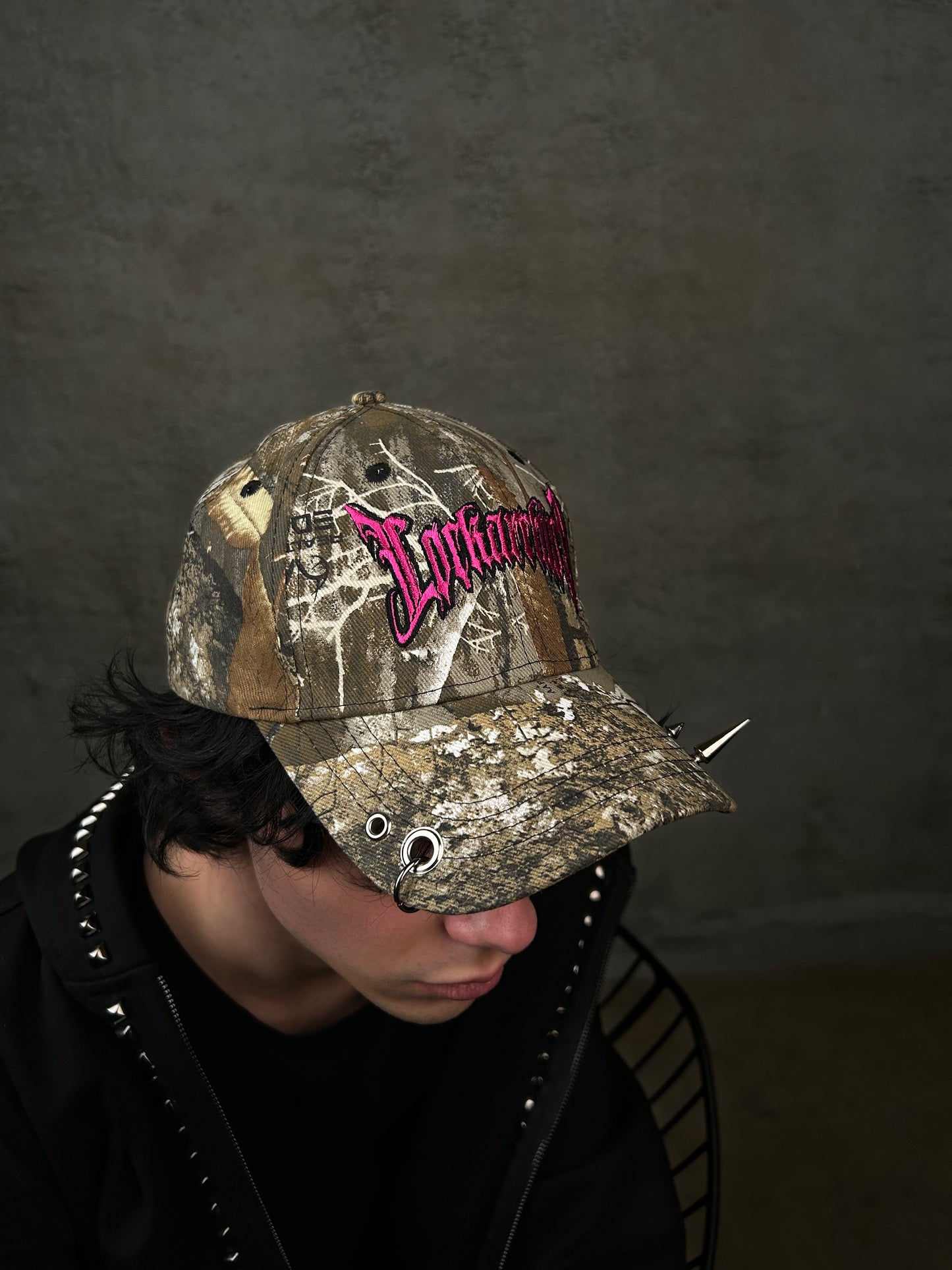 "PINK SPIKE" Cap