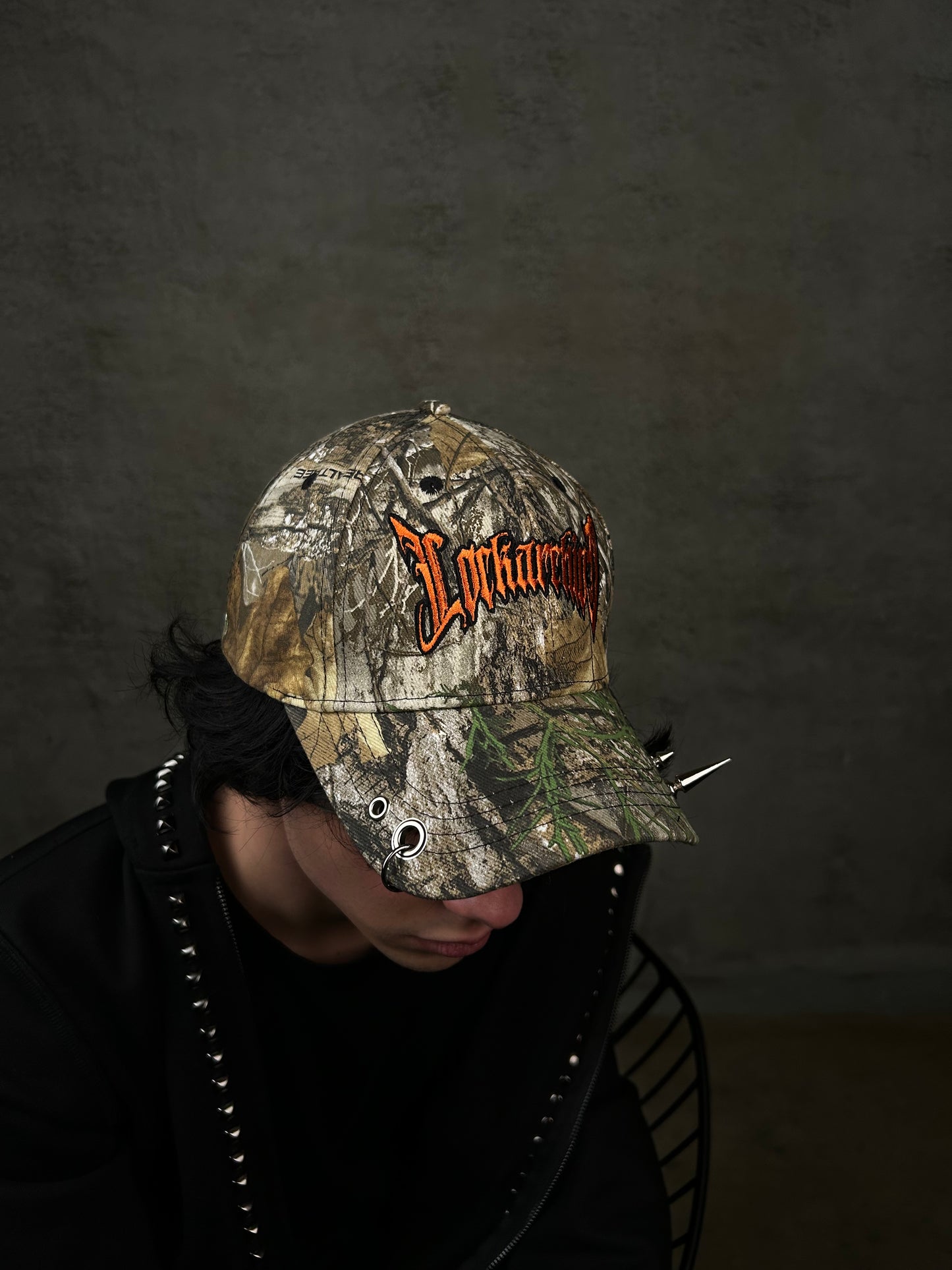 "ORANGE SPIKE" Cap