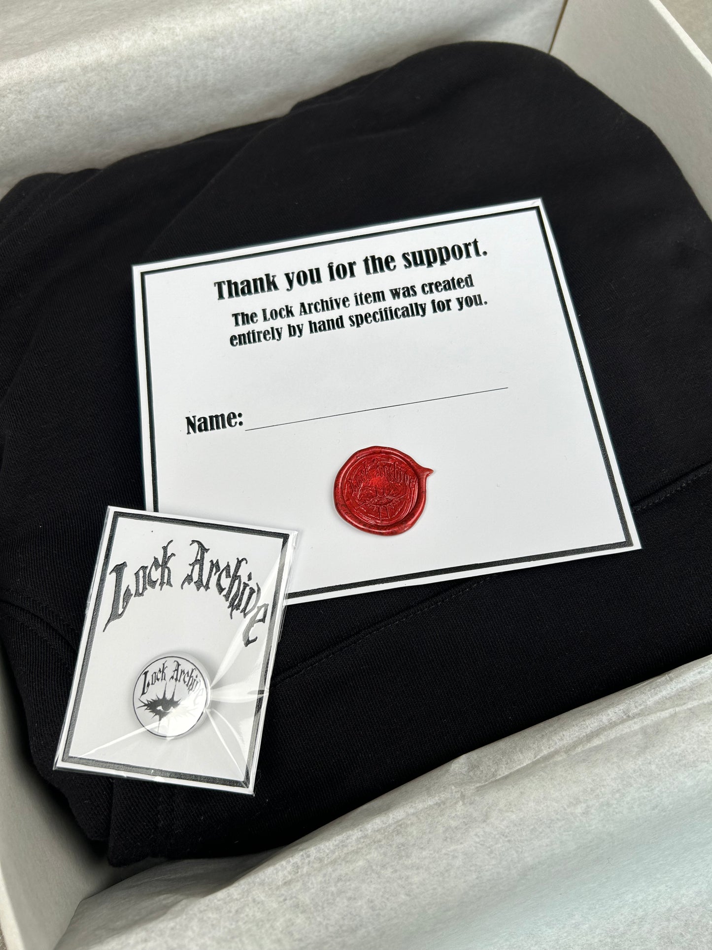 "BLACK" Hoodie