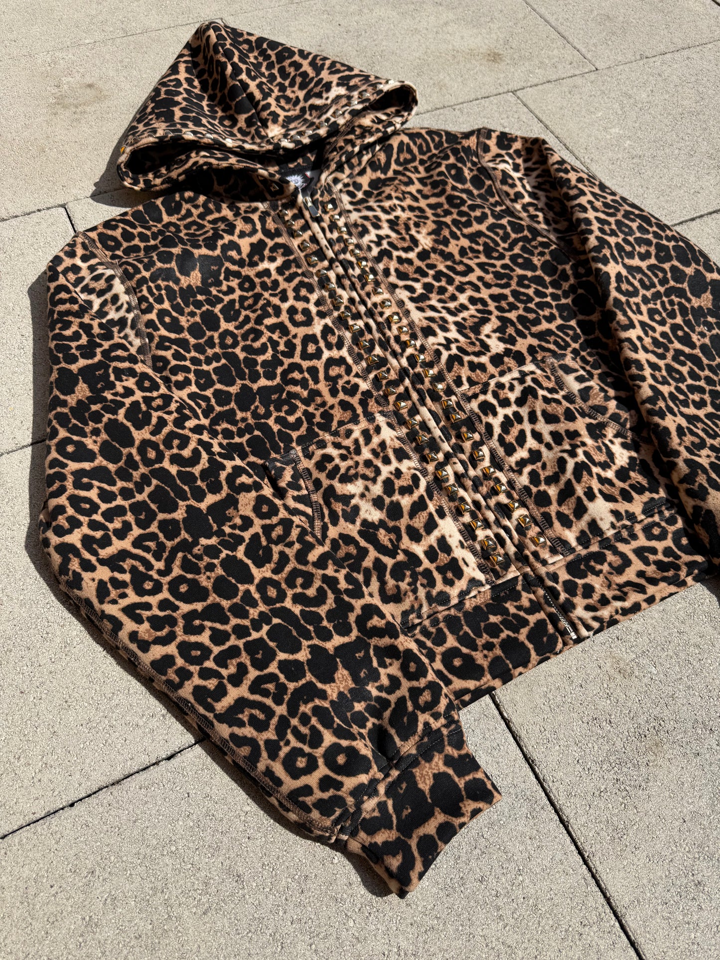 "Leopard Spike" Jacket