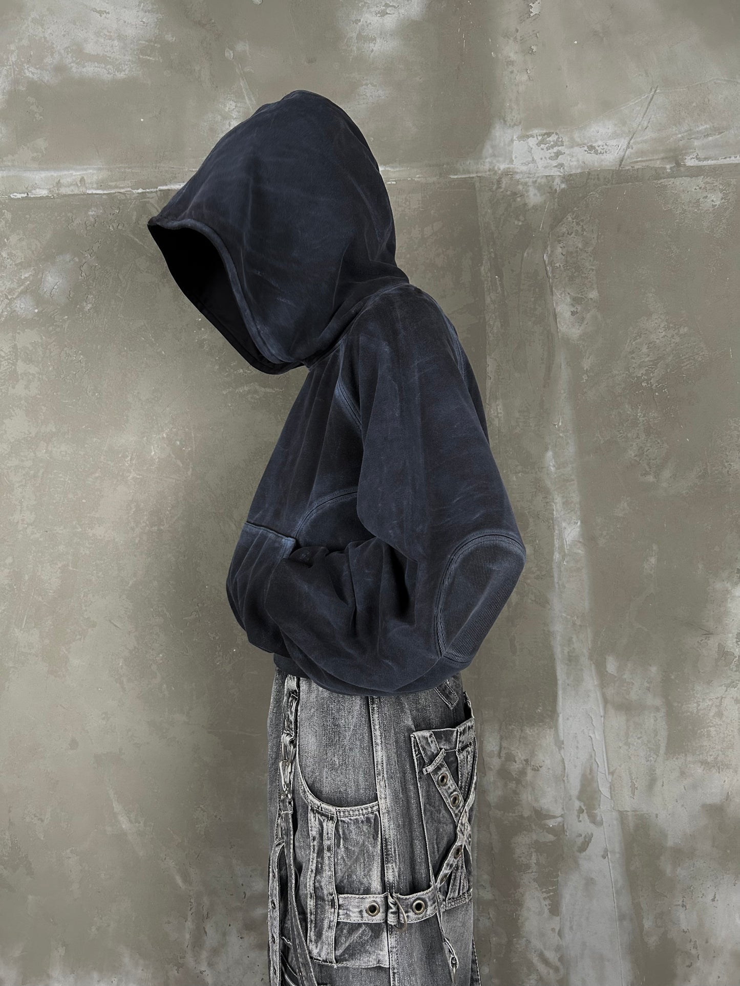 "DYED BLACK" Hoodie