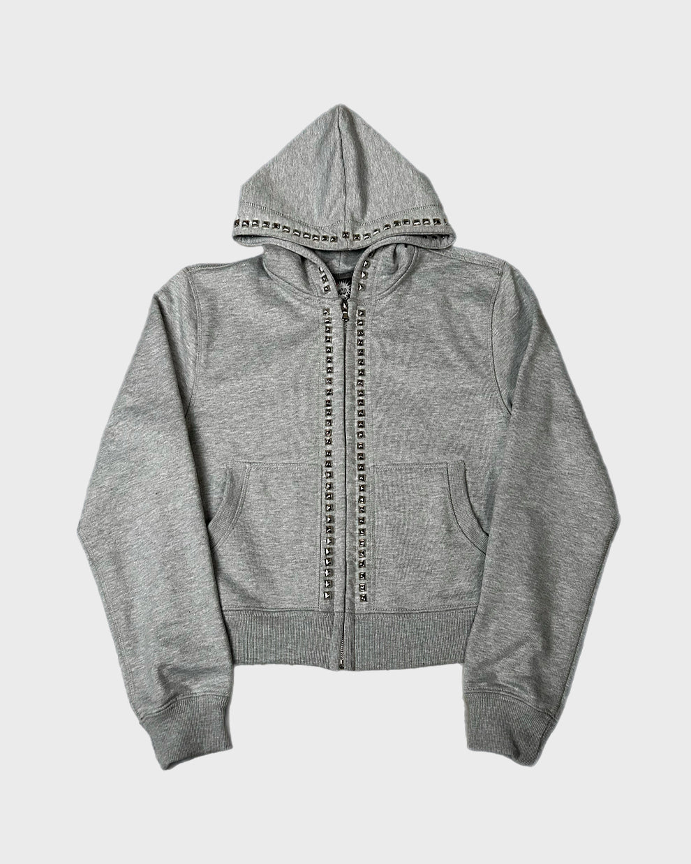 "Ash Spike" Zip-Hoodie