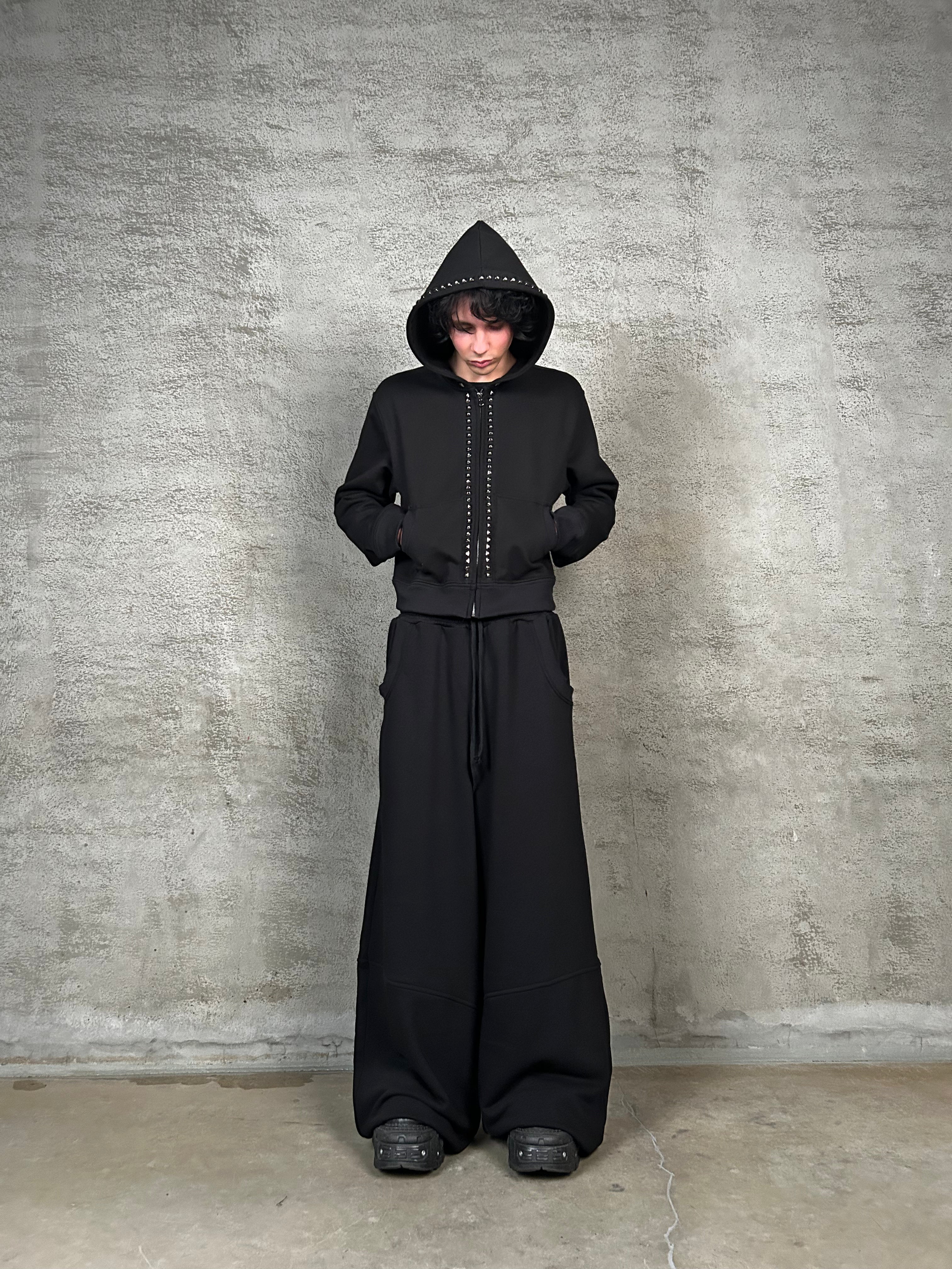 "Midnight Spike" Zip-Hoodie