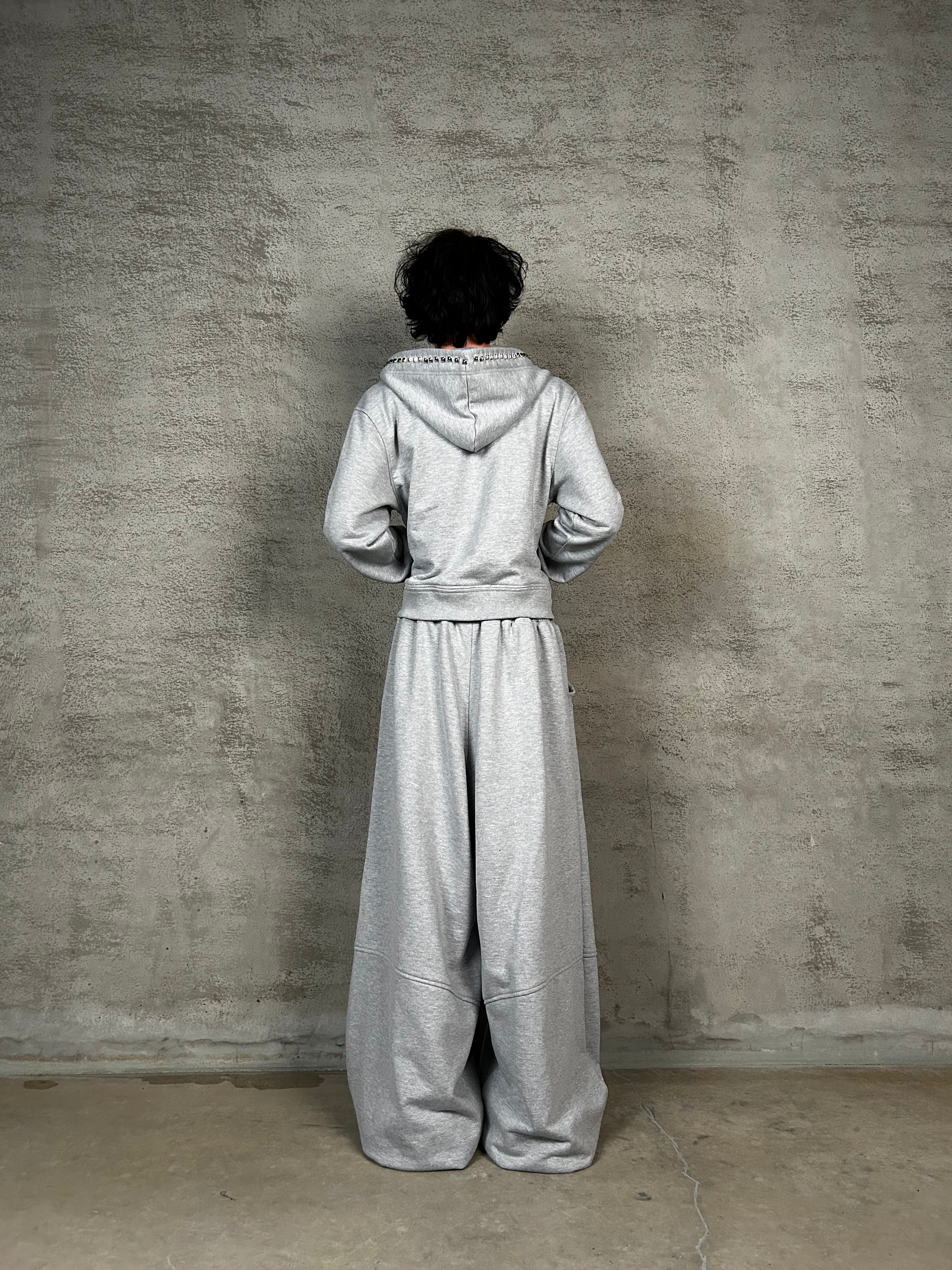 "Ash Spike" Zip-Hoodie