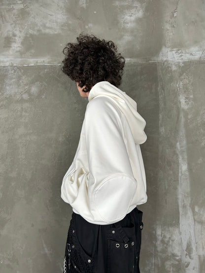 "WHITE" Hoodie