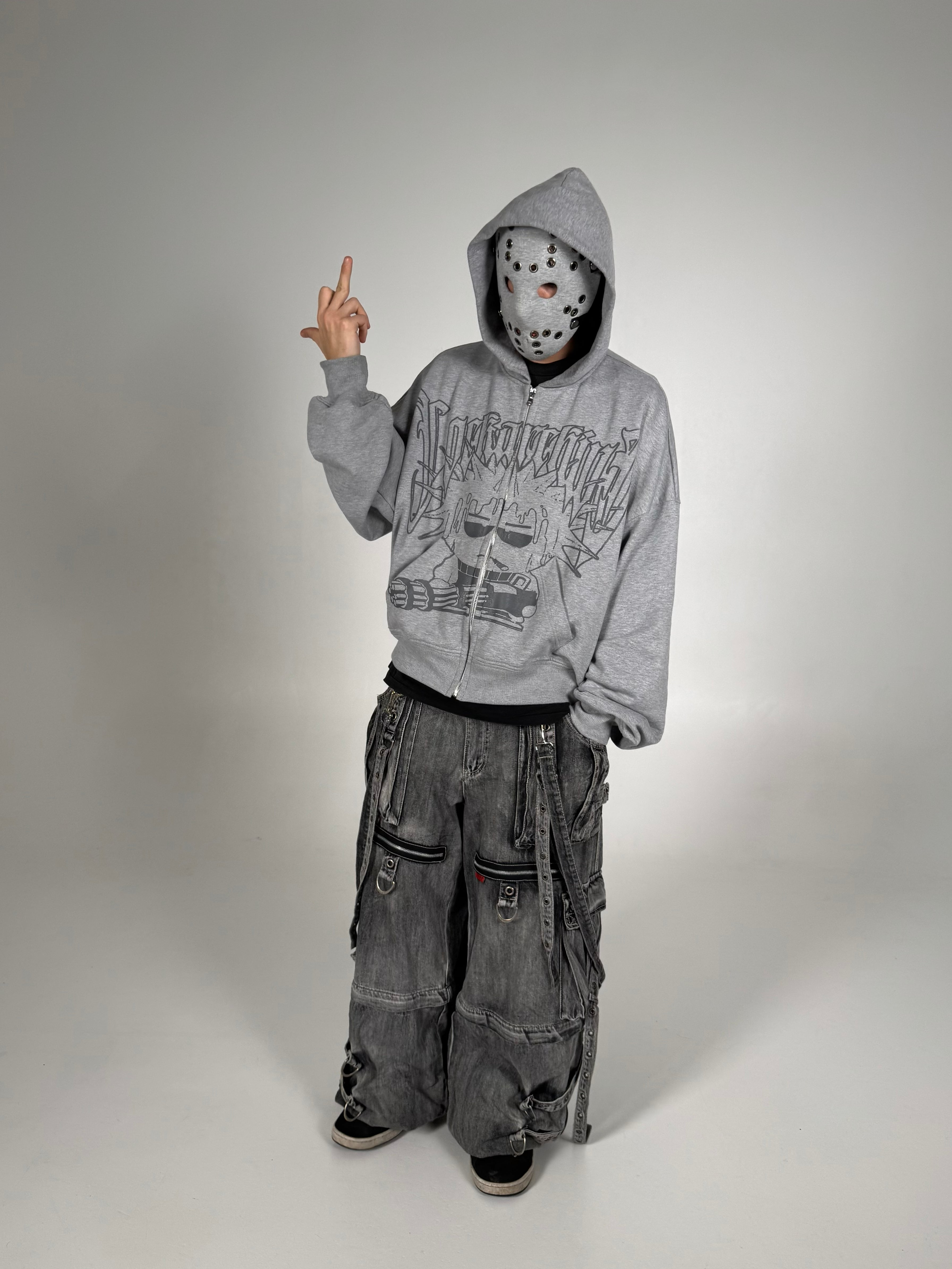 "SOUTH SIDE KID" Zip-Hoodie