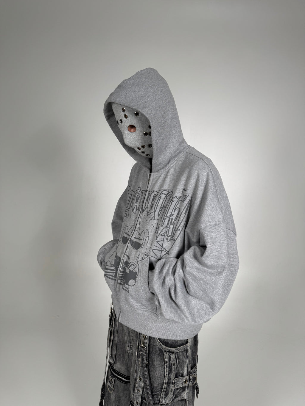 "SOUTH SIDE KID" Zip-Hoodie