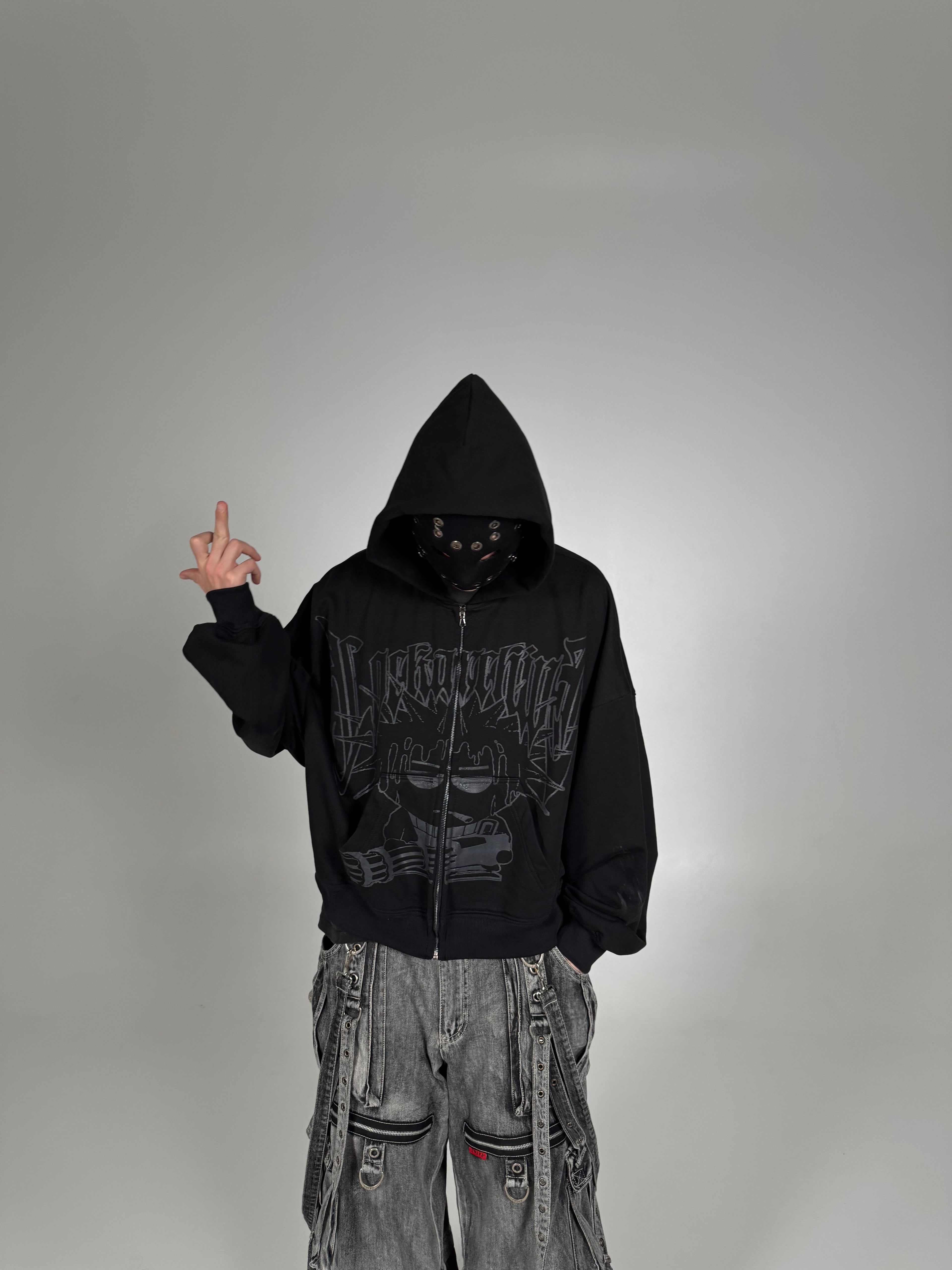 "SOUTH SIDE KID" Zip-Hoodie