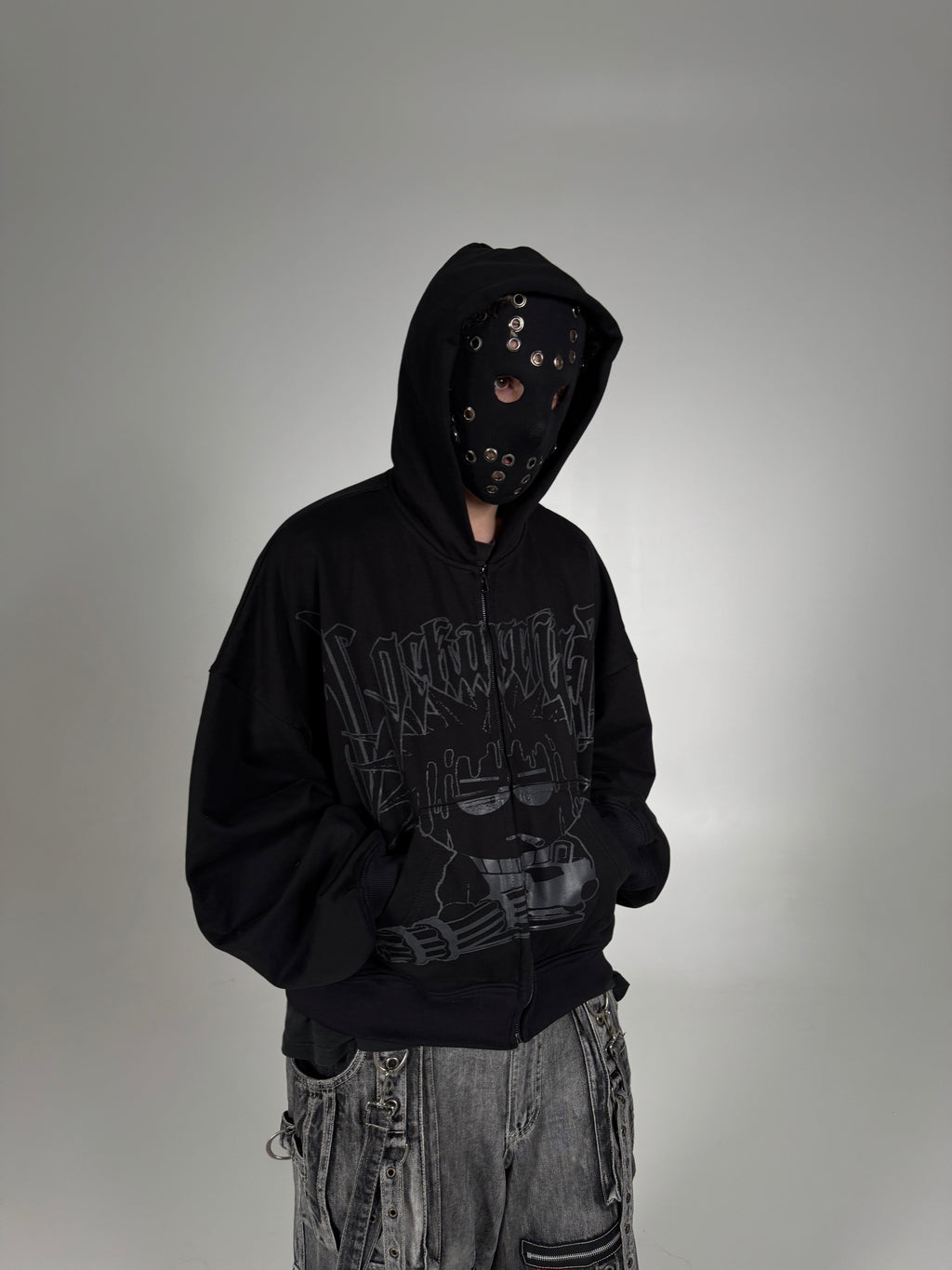 "SOUTH SIDE KID" Zip-Hoodie