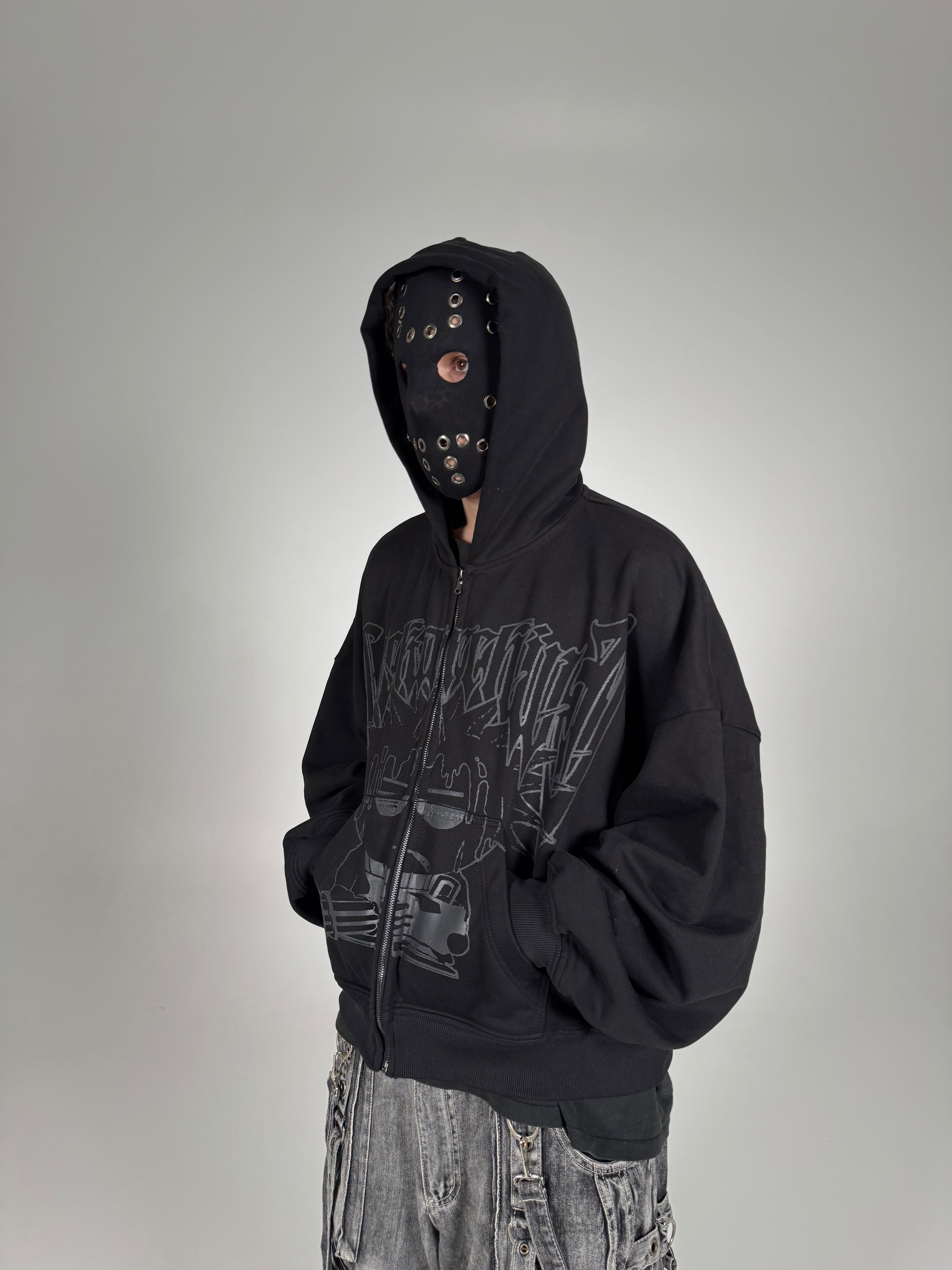 "SOUTH SIDE KID" Zip-Hoodie