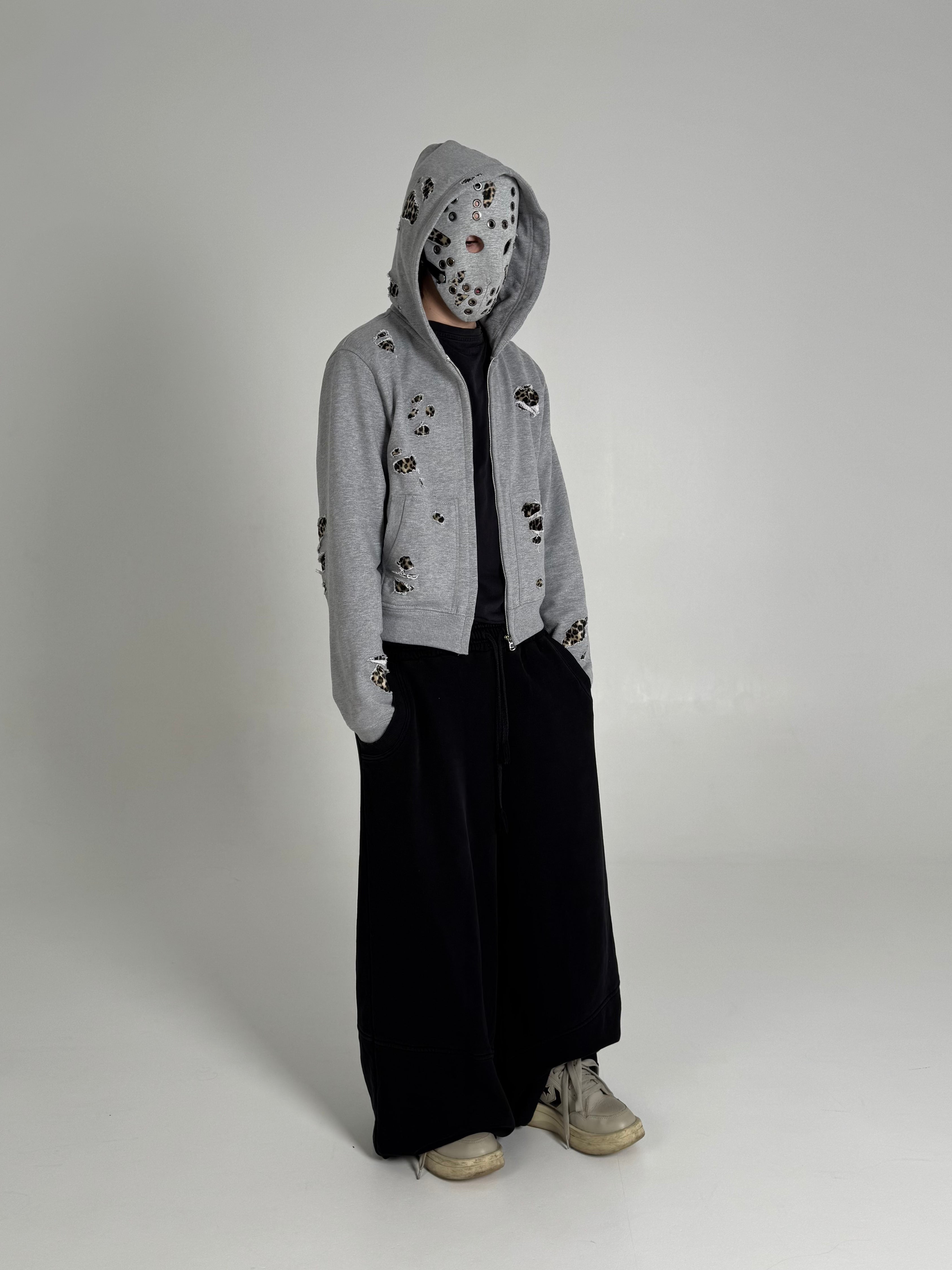 "Leo-Ash" Zip-Hoodie