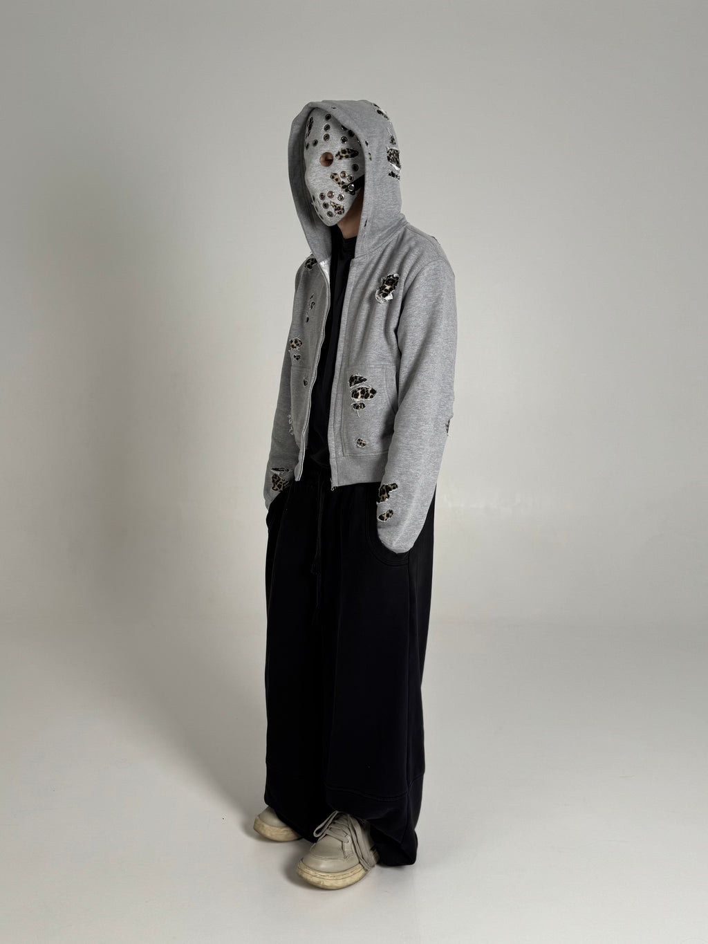 "Leo-Ash" Zip-Hoodie