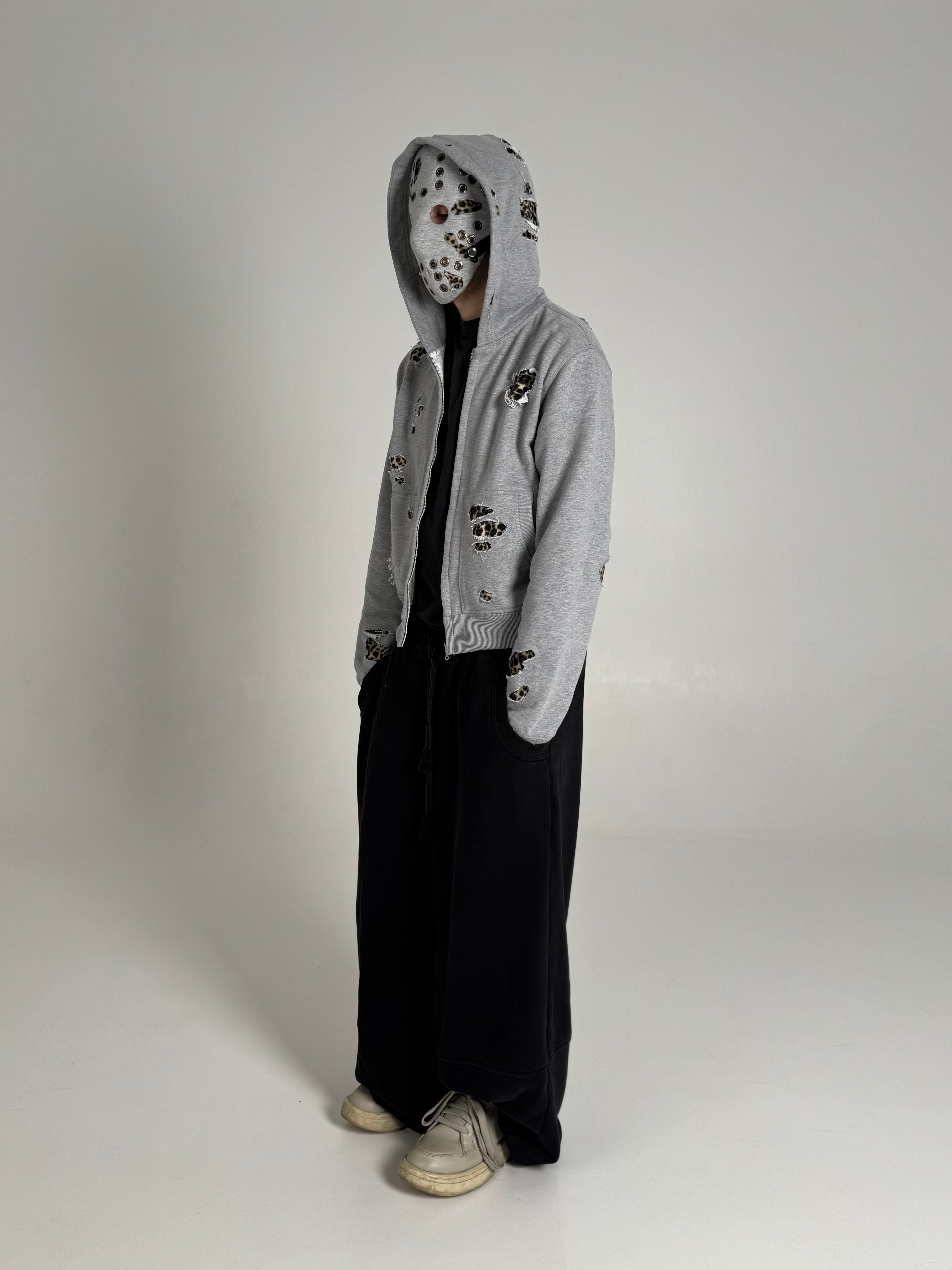 "Leo-Ash" Zip-Hoodie