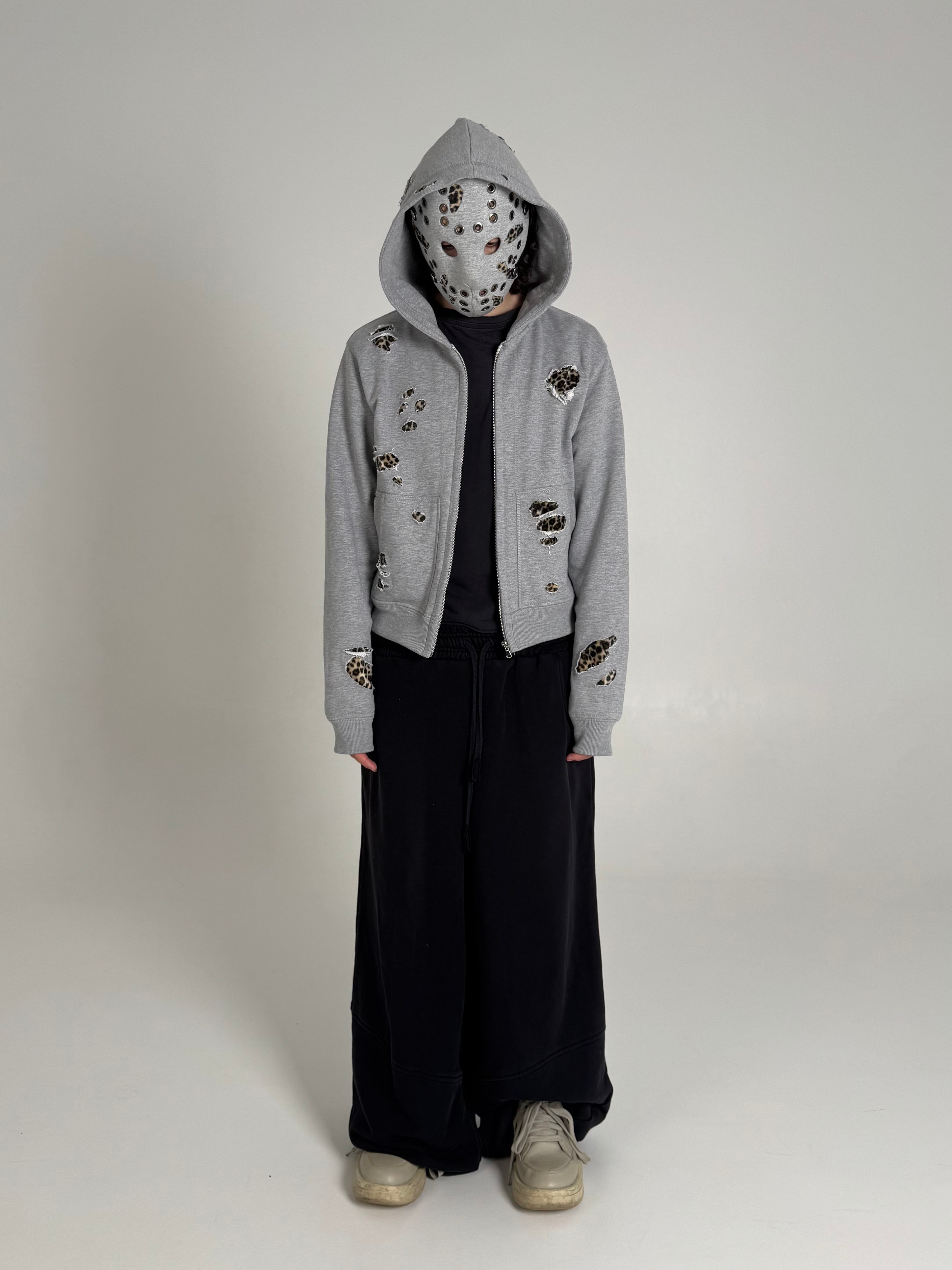 "Leo-Ash" Zip-Hoodie