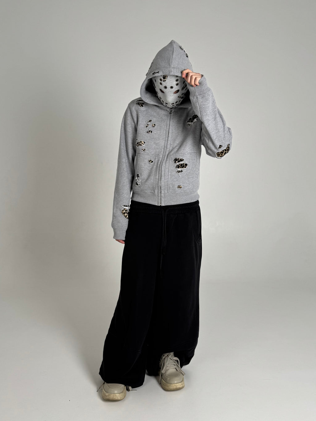 "Leo-Ash" Zip-Hoodie