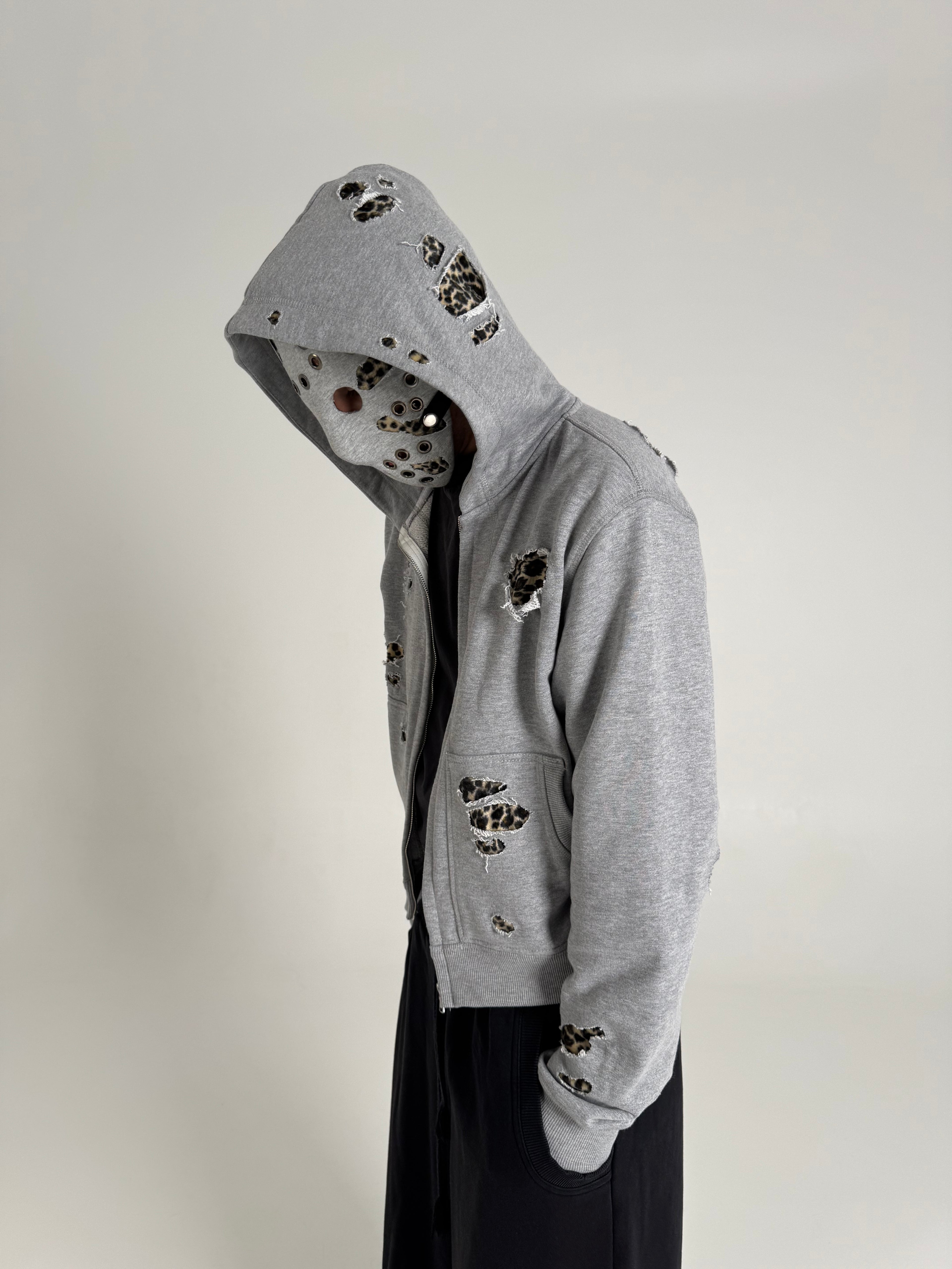 "Leo-Ash" Zip-Hoodie