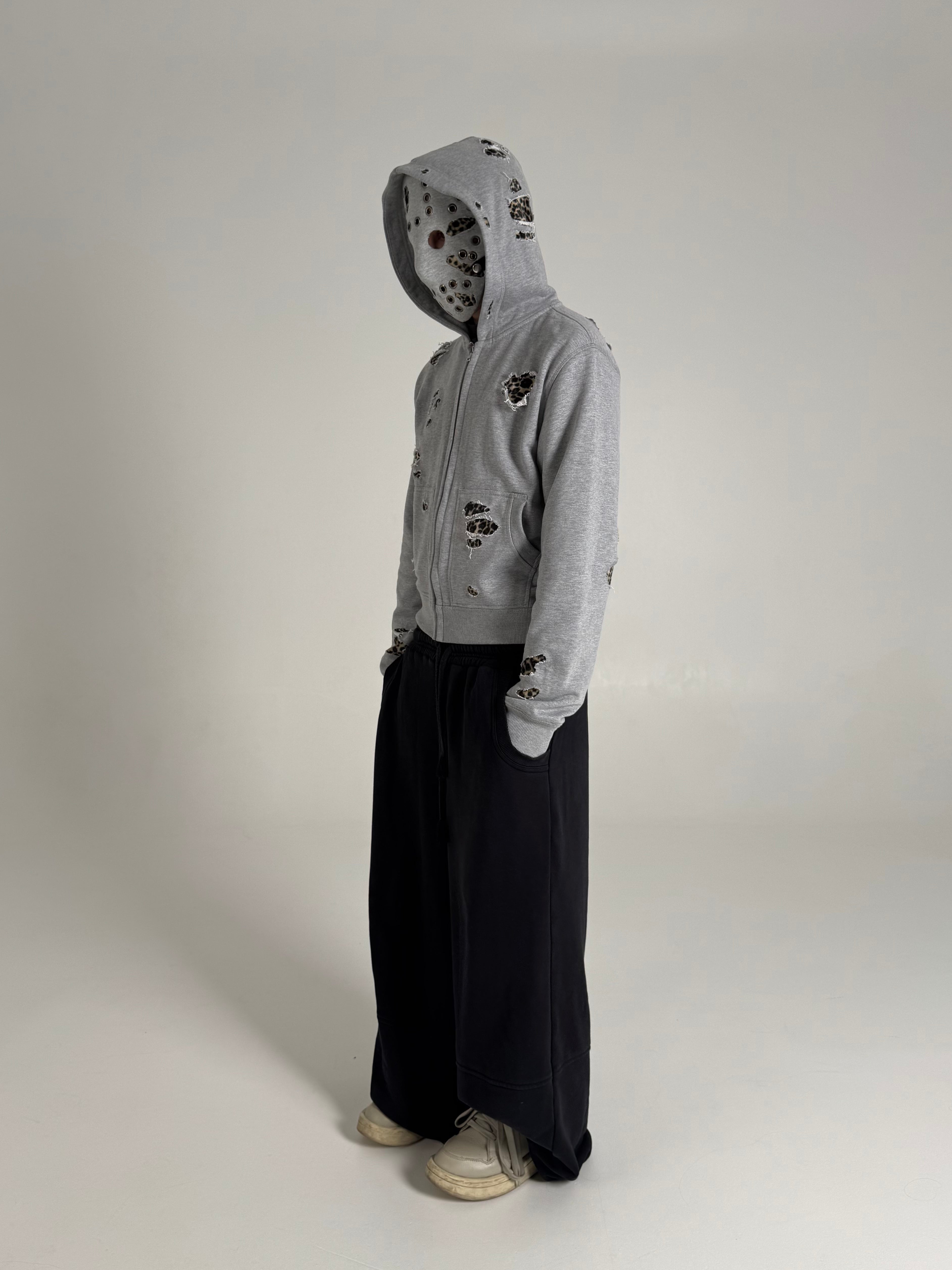 "Leo-Ash" Zip-Hoodie